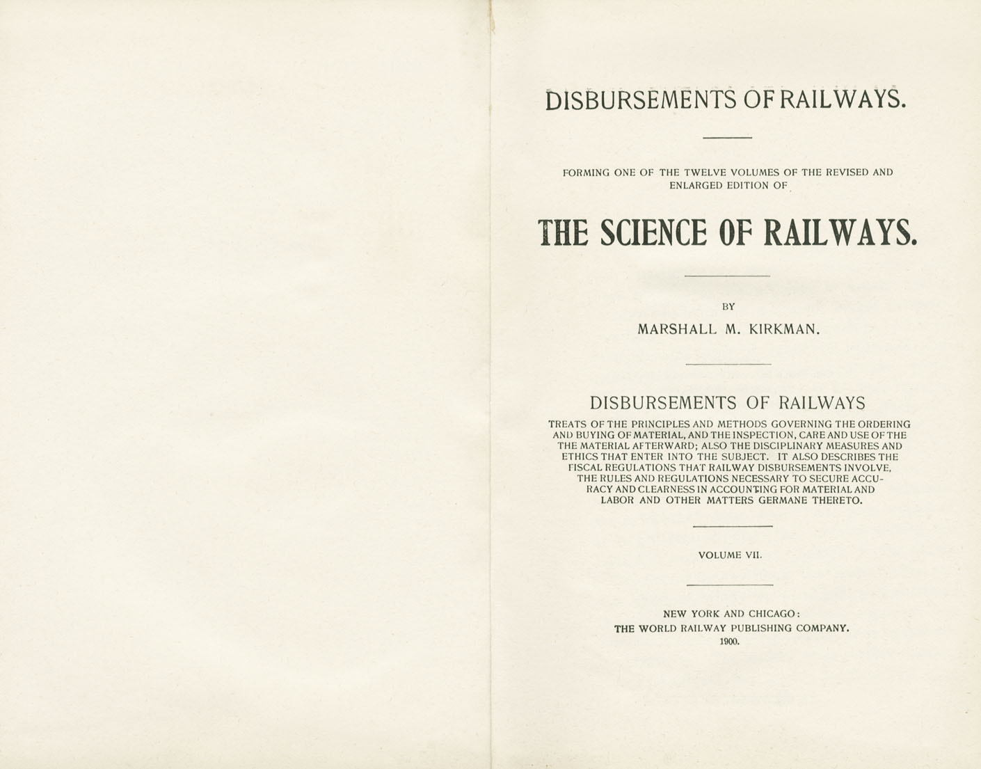 Science of Railways Vol VII