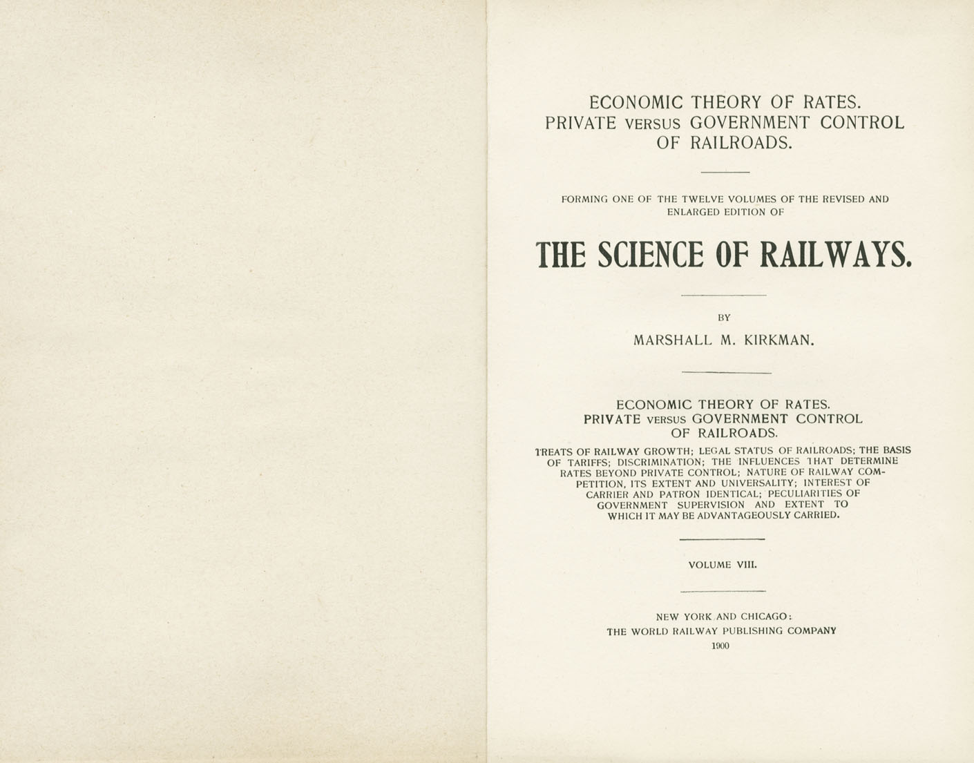 Science of Railways Vol VIII