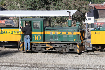 RCBT Plymouth 12-Ton #40, Roaring Camp & Big Trees Railroad
