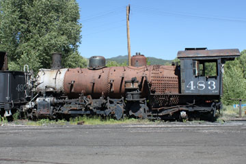 CTS K-36 #483, Cumbres & Toltec Scenic Railroad, Chama