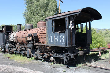 CTS K-36 #483, Cumbres & Toltec Scenic Railroad, Chama