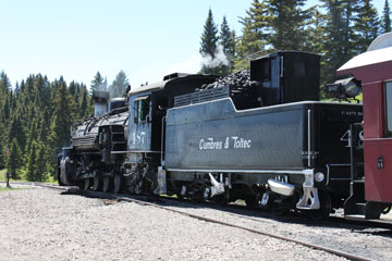 CTS K-36 #487, Cumbres & Toltec Scenic Railroad, Cumbres