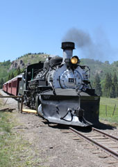 CTS K-36 #487, Cumbres & Toltec Scenic Railroad, Coxo