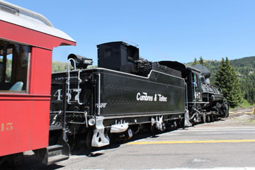 CTS K-36 #487, Cumbres & Toltec Scenic Railroad, Coxo