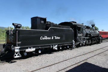 CTS K-36 #487, Cumbres & Toltec Scenic Railroad, Chama