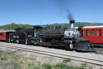 CTS K-36 #487, Cumbres & Toltec Scenic Railroad, Chama