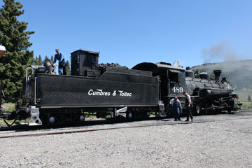 CTS K-36 #489, Cumbres & Toltec Scenic Railroad, Cumbres