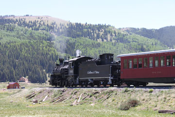CTS K-36 #489, Cumbres & Toltec Scenic Railroad, Los Pinos