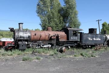 CTS K-37 #492, Cumbres & Toltec Scenic Railroad, Chama