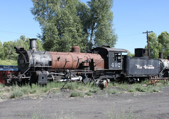 CTS K-37 #492, Cumbres & Toltec Scenic Railroad, Chama