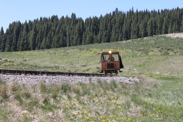 CTS Speeder, Cumbres & Toltec Scenic Railroad, Los Pinos