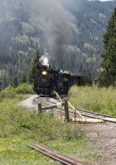DRGW K-27 #463 & CTS K-36 #484, Cumbres & Toltec Scenic Railroad