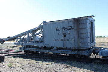 DRGW Pile Driver #OB, Cumbres & Toltec Scenic Railroad, Antonito