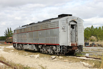 CBQ EMD E9 #9913, Gold Coast Railroad Museum