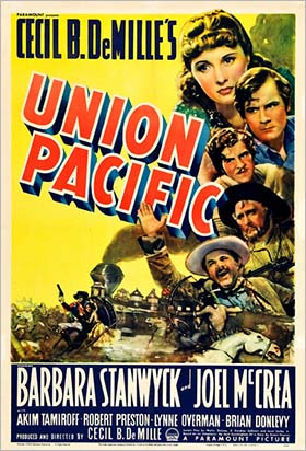 Union Pacific Movie Poster