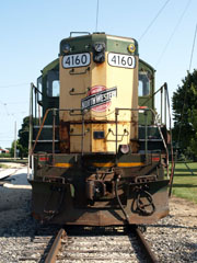 CNW EMD GP7R #4160, Illinois Railway Museum
