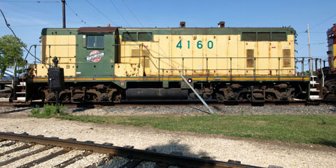 CNW EMD GP7R #4160, Illinois Railway Museum
