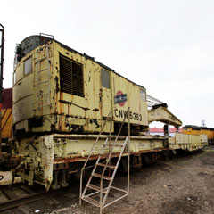 CNW Crane #6363, Illinois Railway Museum