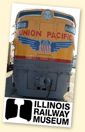 Illinois Railway Museum yard, Union, IL