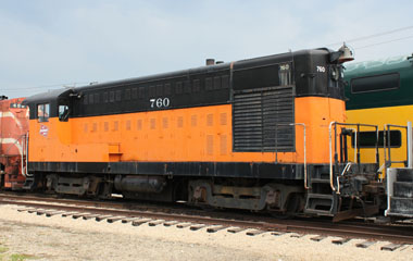MILW FM H-10-44 #760, Illinois Railway Museum