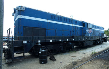 MNS Baldwin DT6-6-2000 #21, Illinois Railway Museum