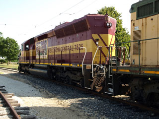WC EMD SD45 #7525, Illinois Railway Museum