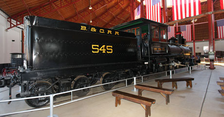 BO E-8 #454 A J Cromwell, B&O Museum