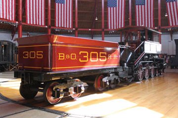BO A #305 Ross Winans, B&O Museum