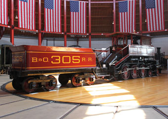 BO A #305 Ross Winans, B&O Museum