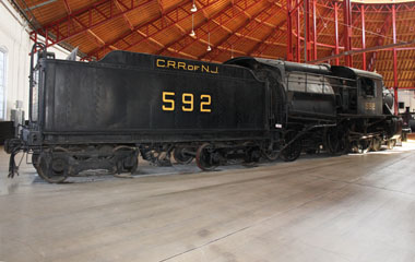 CNJ P-6s #592, B&O Museum