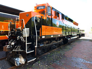 GN D SD45 #400, Lake Superior Railroad Museum