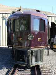 VT McKeen Motor Car #22, Nevada State Railroad Museum