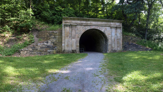 Allegheny Portage Railroad, Staple Bend Tunnel