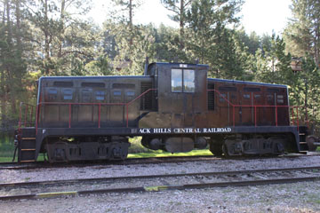 Black Hills Central Railroad  Whitcomb #1, Hill City