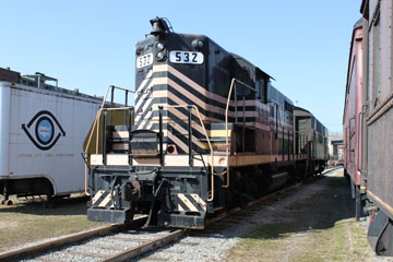 NKP GP-9 #532, Virginia Museum of Transportation
