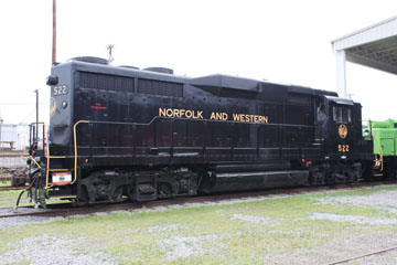 NW EMD GP30 #522, Virginia Museum of Transportation