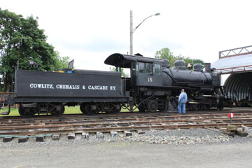 Cowlitz, Chehalis & Cascade #15, Chehalis-Centralia Railroad & Museum