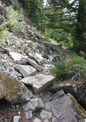 Milepost 1714-1713, Iron Goat Trail