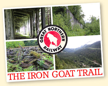 The Iron Goat Trail, Mt Baker-Snoqualmie National Forest, WA
