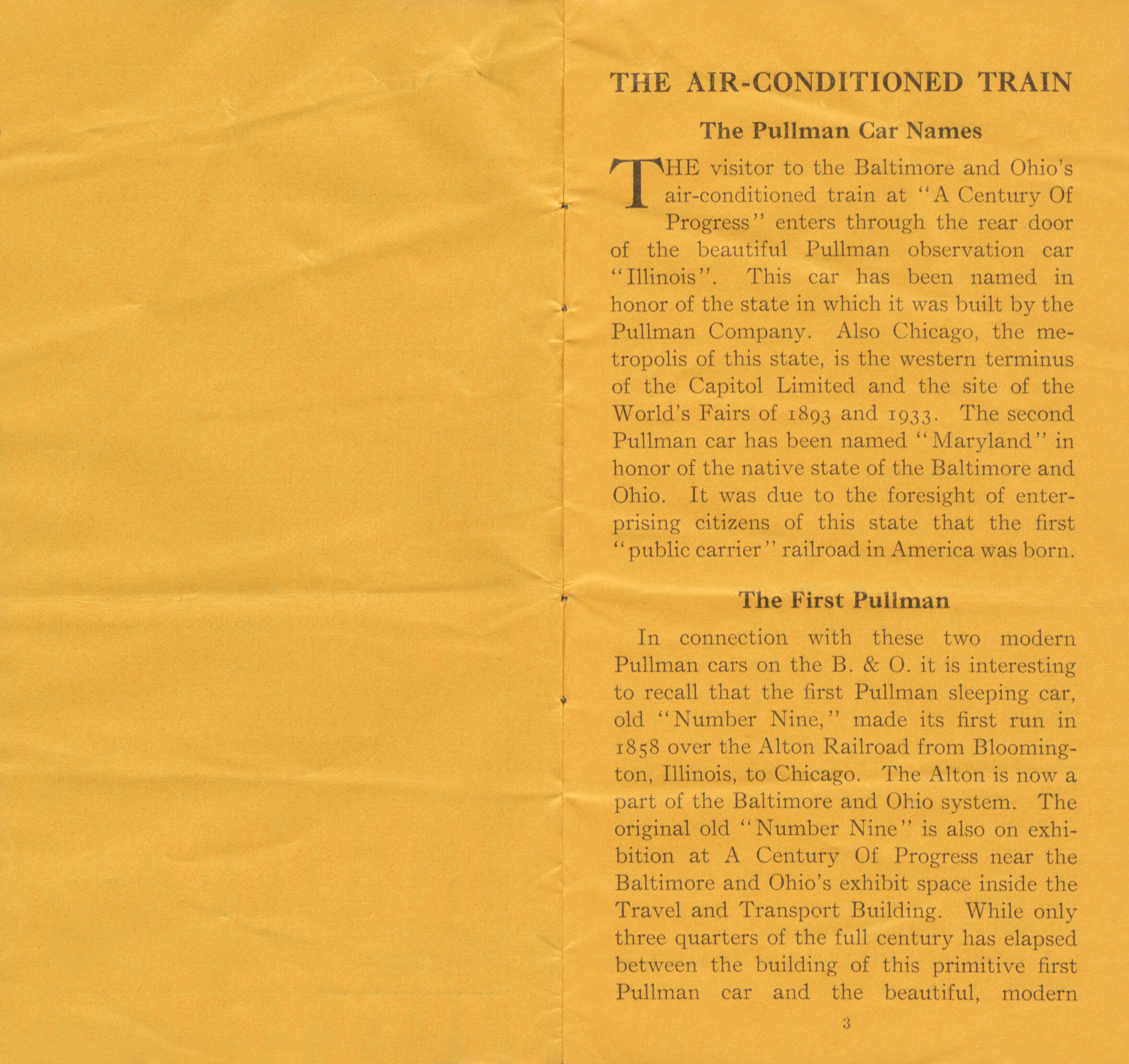 The Air Conditioned Train