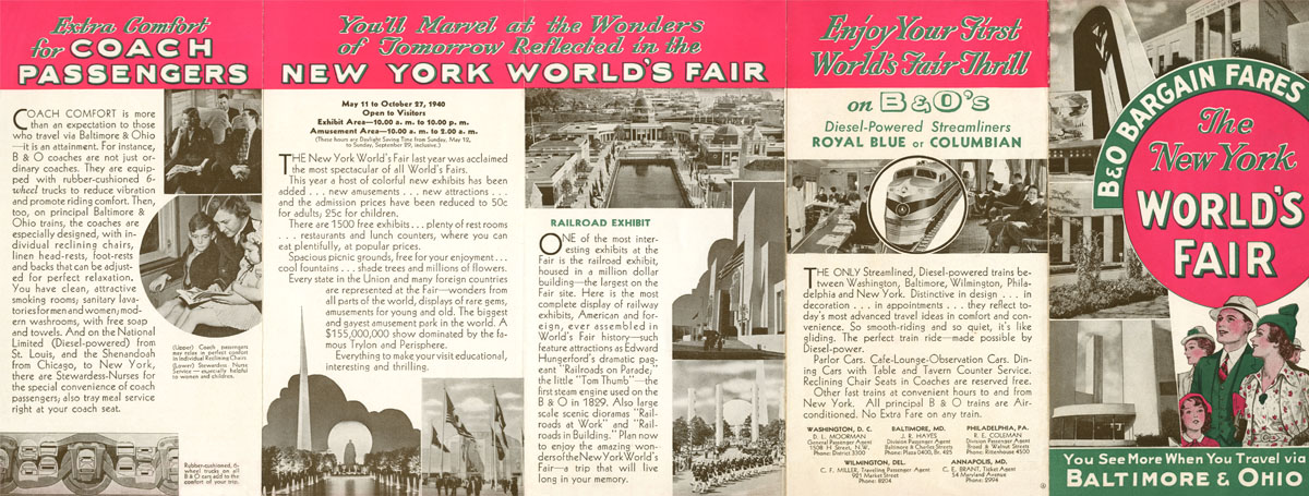 B&O Bargain Fairs