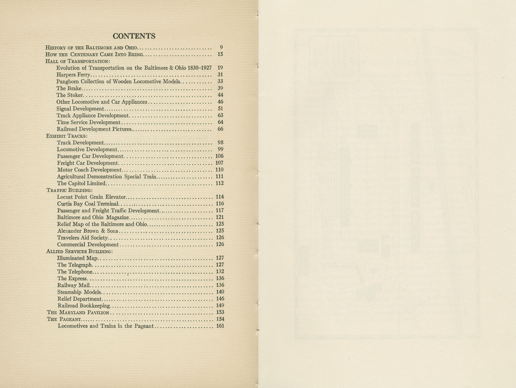 Catalogue of the Centenary Exhibition of the B&O Railroad