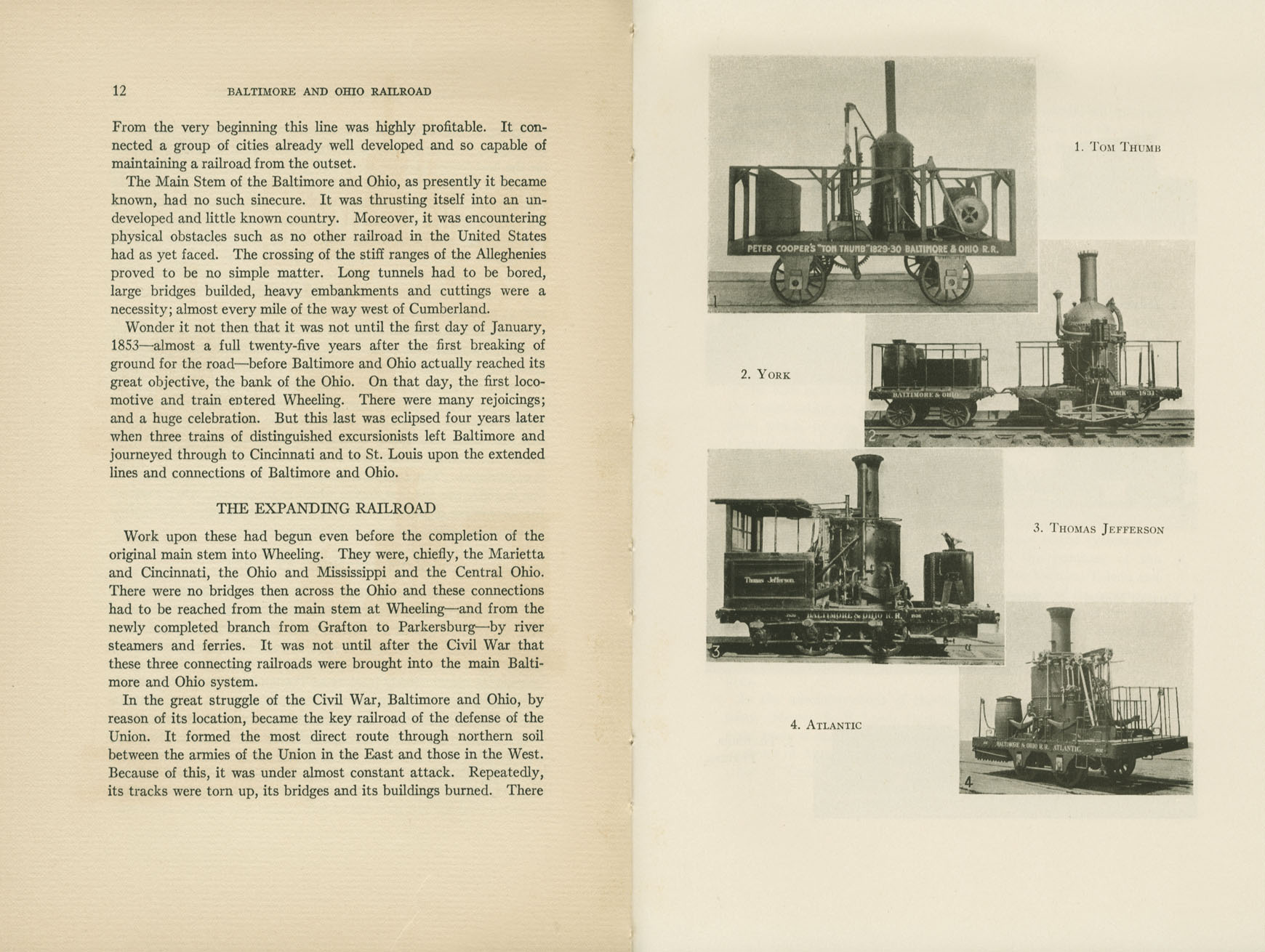 Catalogue of the Centenary Exhibition of the B&O Railroad