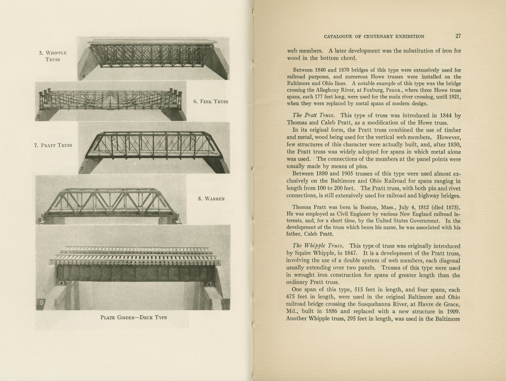 Catalogue of the Centenary Exhibition of the B&O Railroad