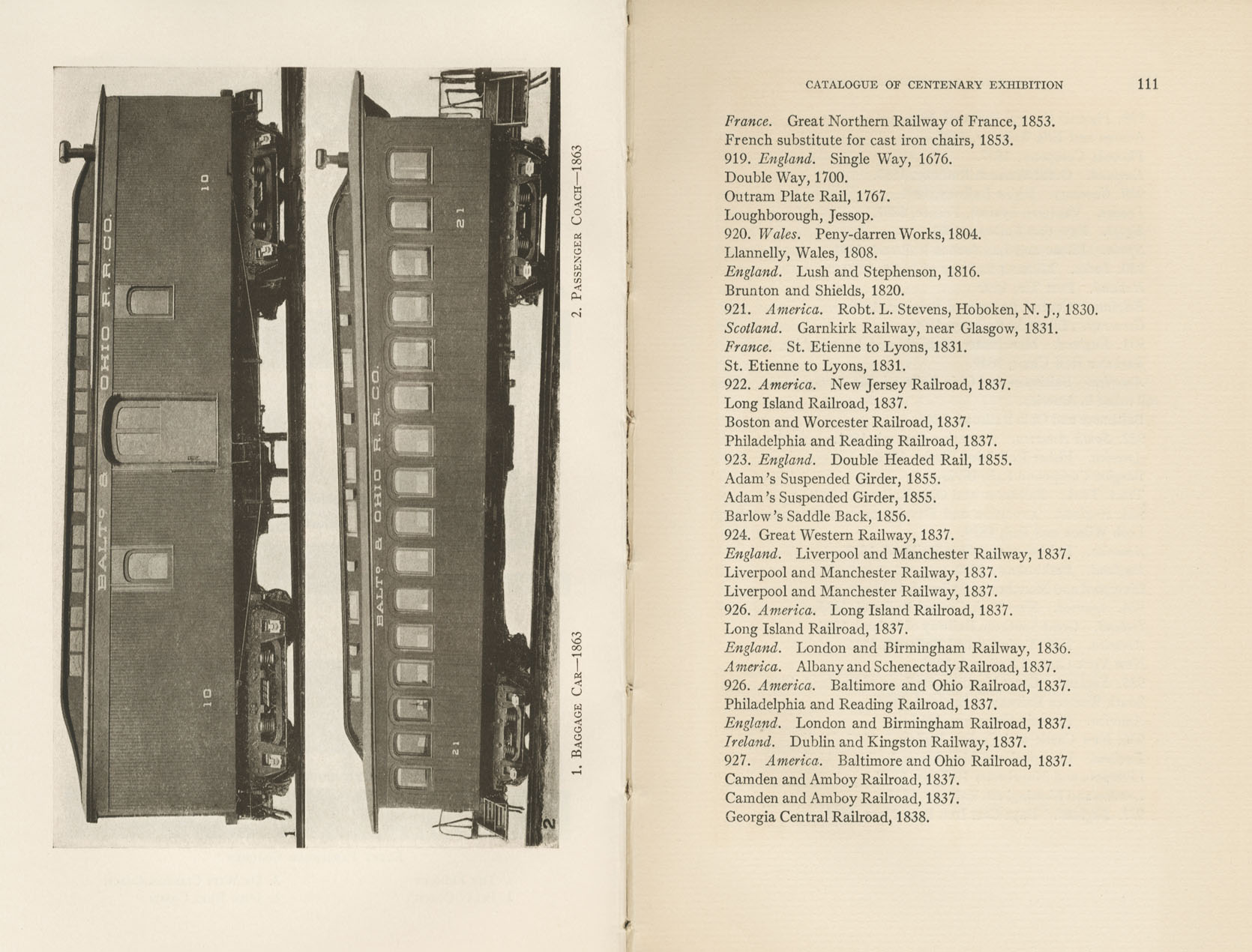 Catalogue of the Centenary Exhibition of the B&O Railroad (2nd ed)