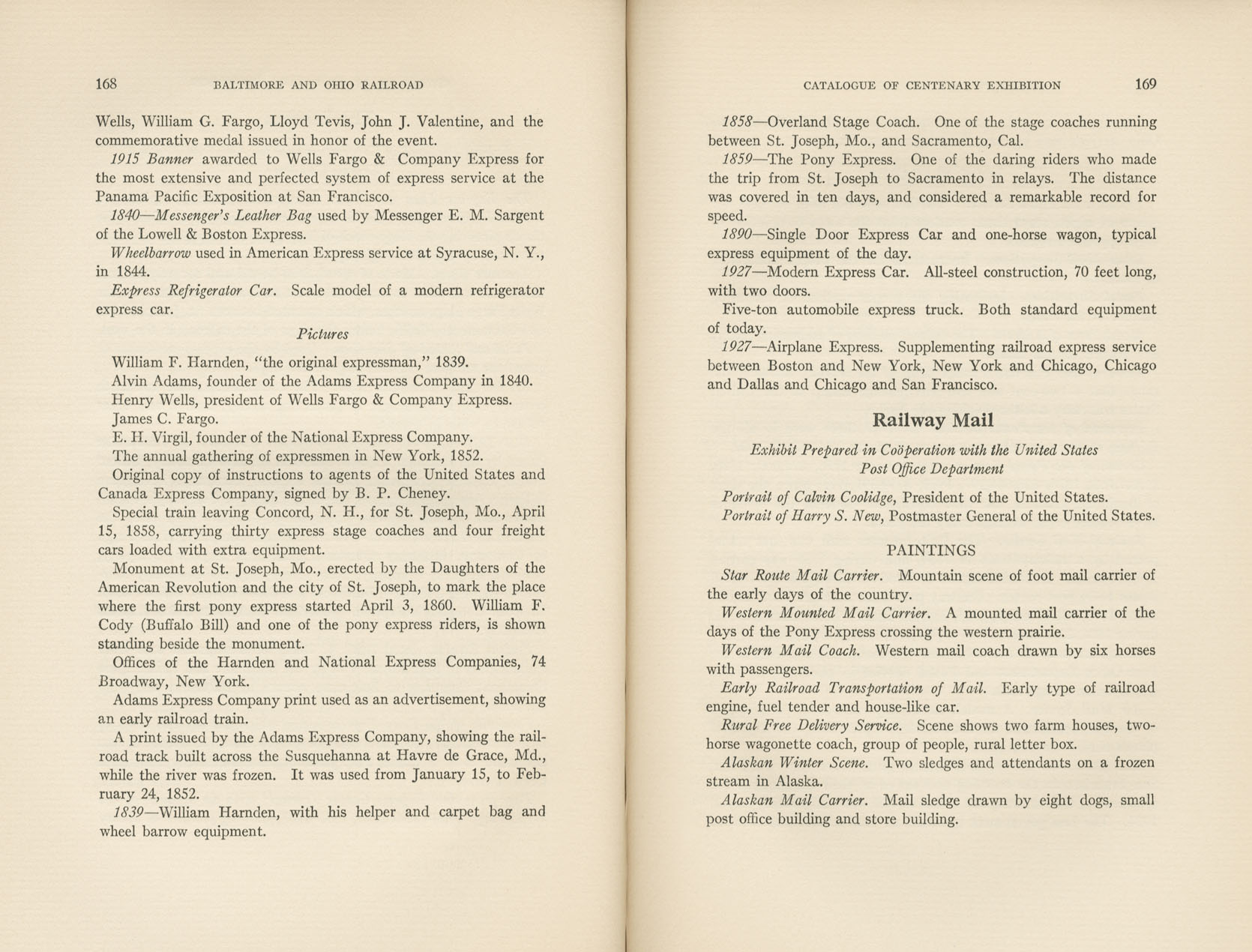 Catalogue of the Centenary Exhibition of the B&O Railroad (2nd ed)