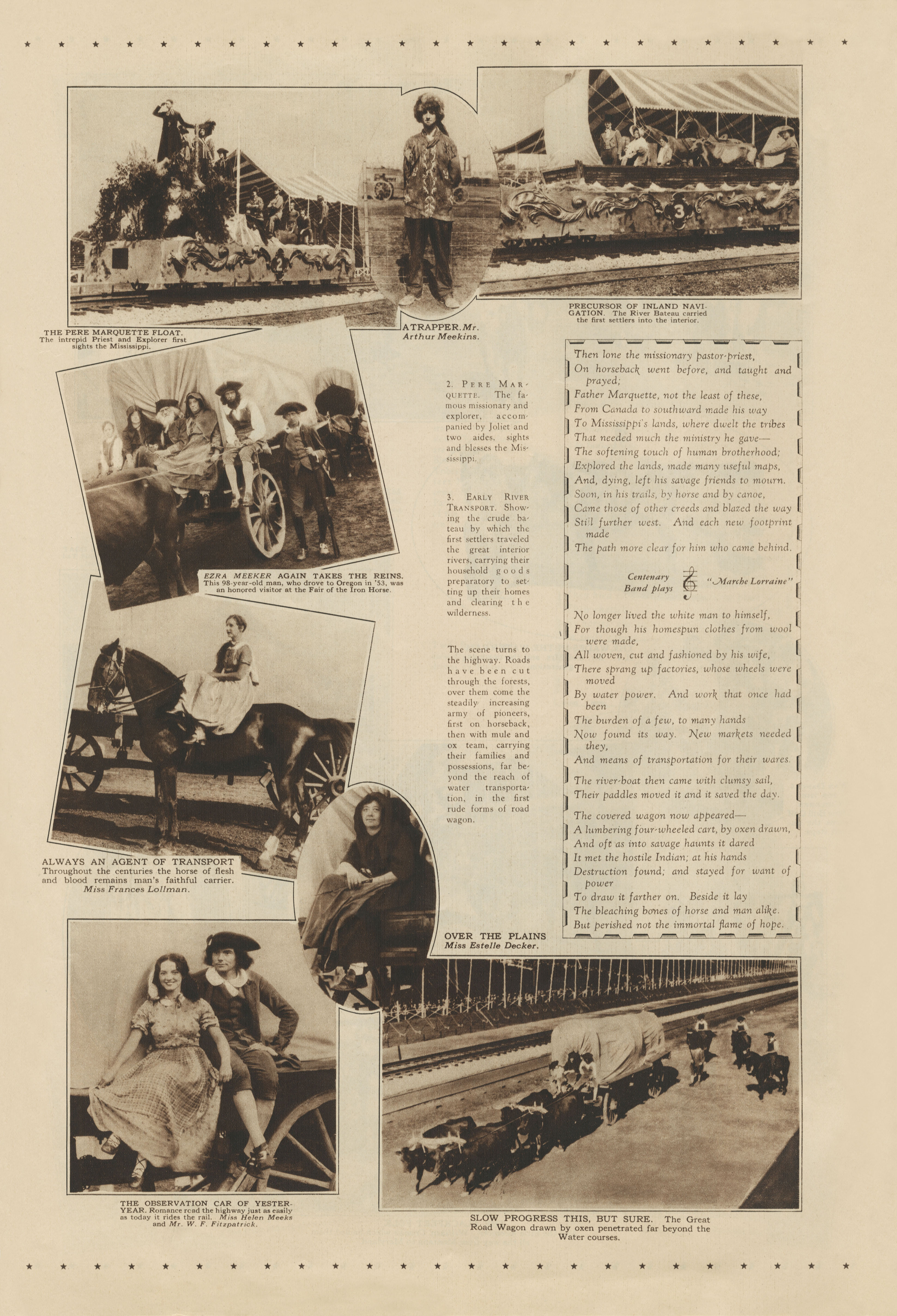 Fair of the Iron Horse Brochure