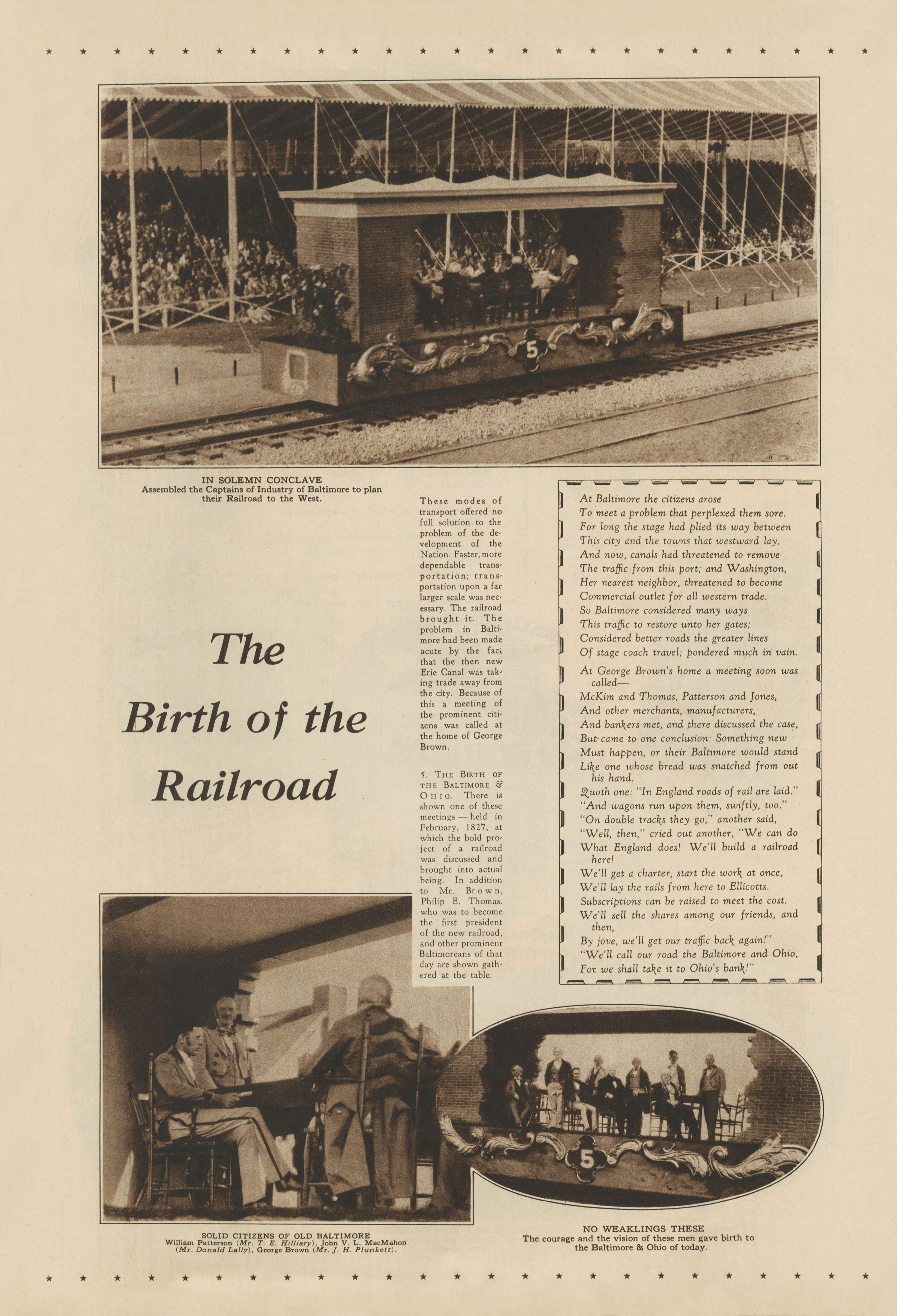 Fair of the Iron Horse Brochure