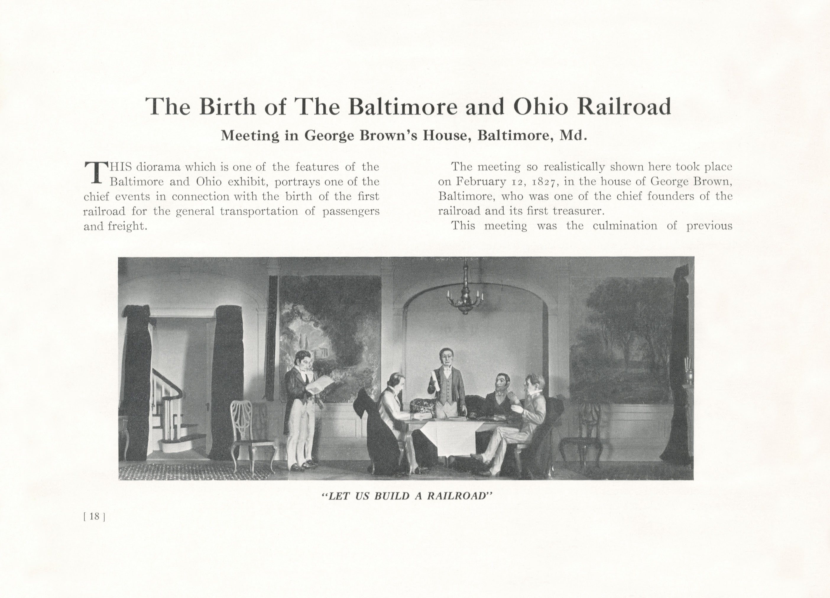 B&O at a Century of Progress