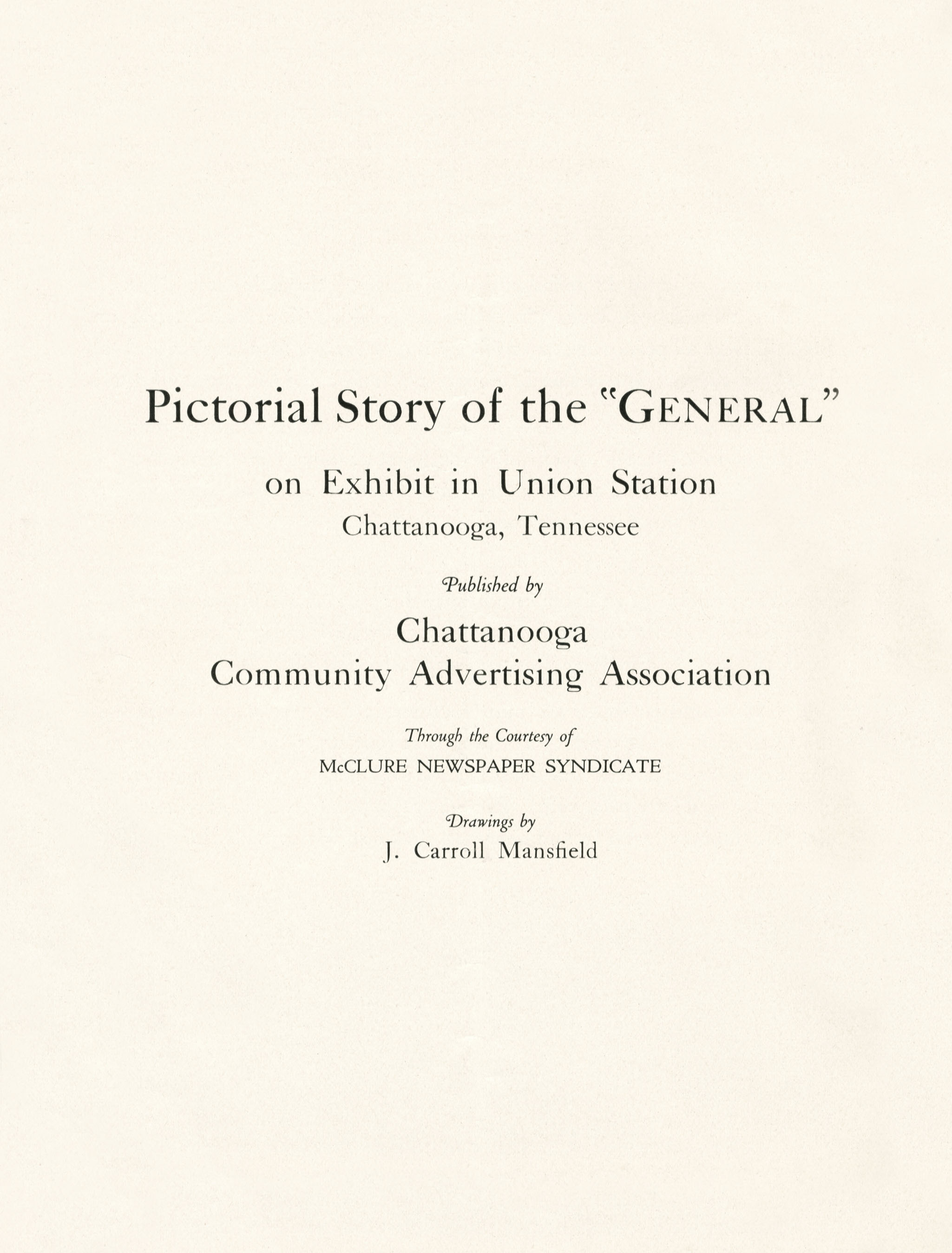 Pictorial Story of the General